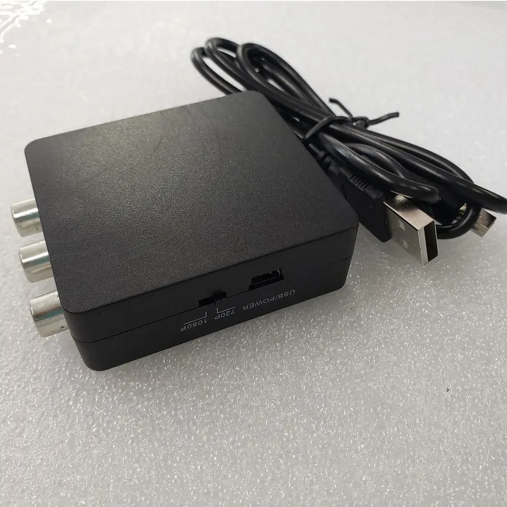 Mini AV2HDMI RCA to HDMI Video Converter Adapter 1080P / 720P (Black)